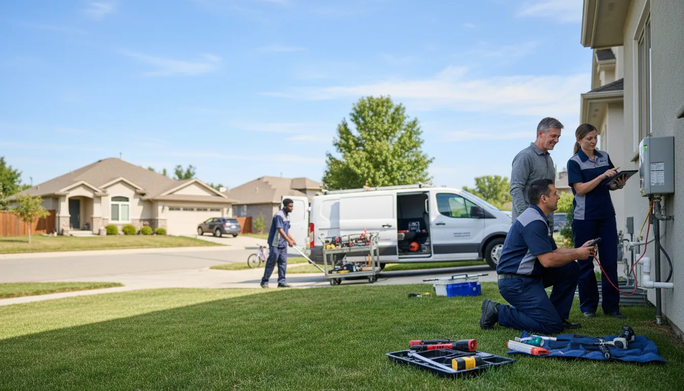 Tankless water heater service in Peck, ID